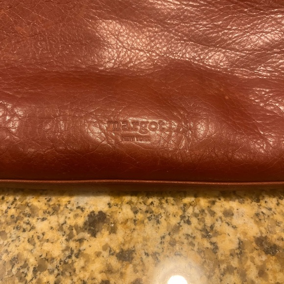 Margot Brown Soft Leather Crossbody Bag Purse Travel Boho - Picture 10 of 13